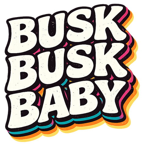 Busk Buck Bady Sticker